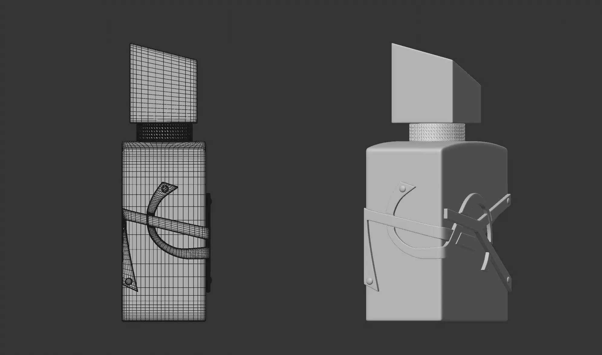 Yves Saint Laurent Libre Le Parfum 3D model_4