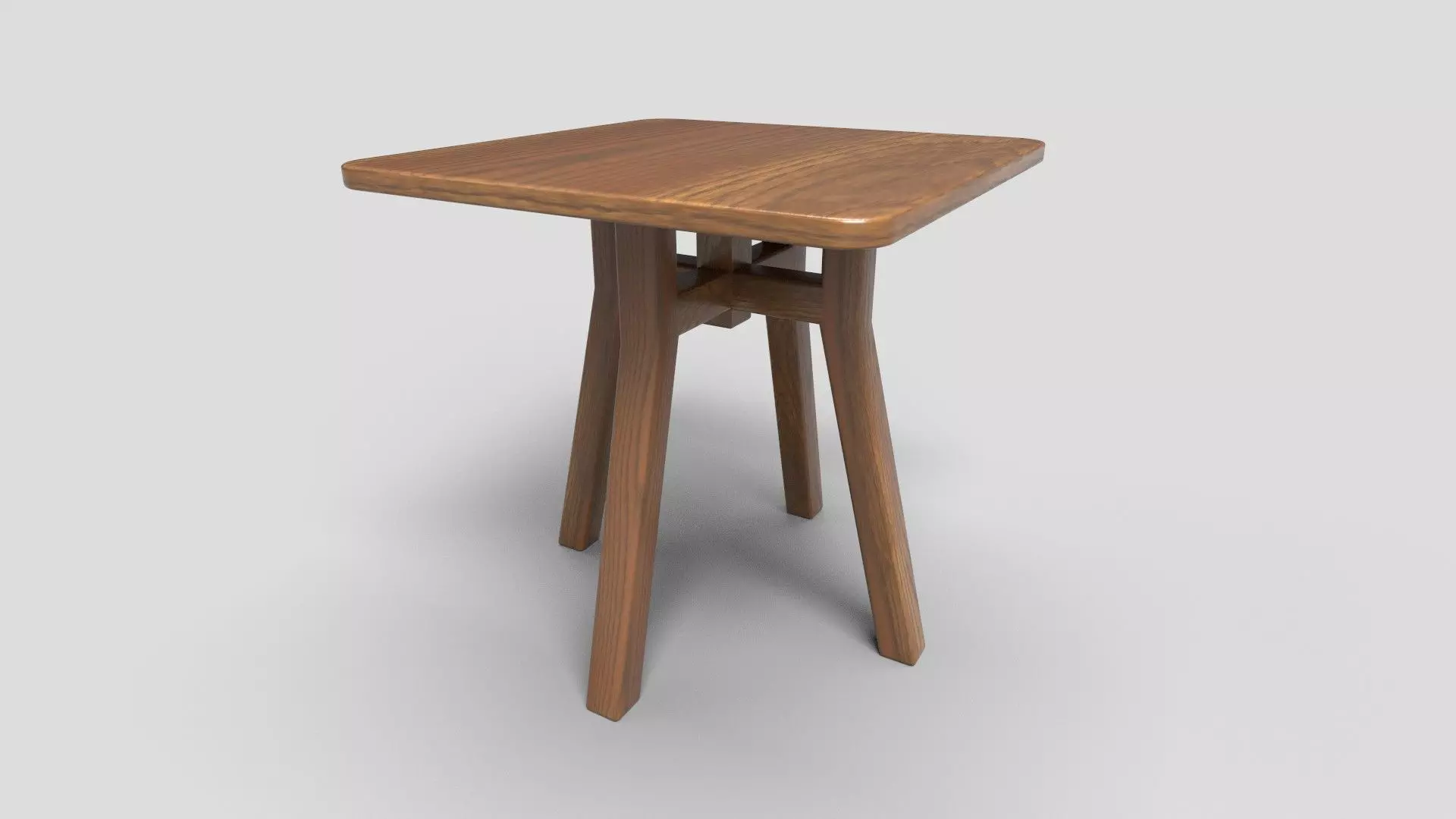 Square Table CG2 3D model_0