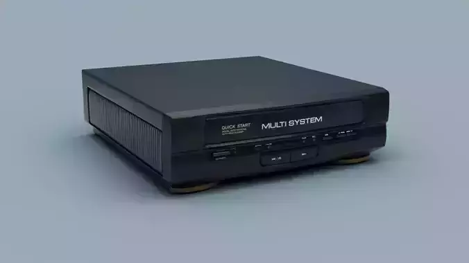 Retro VHS Player  Video Recorder