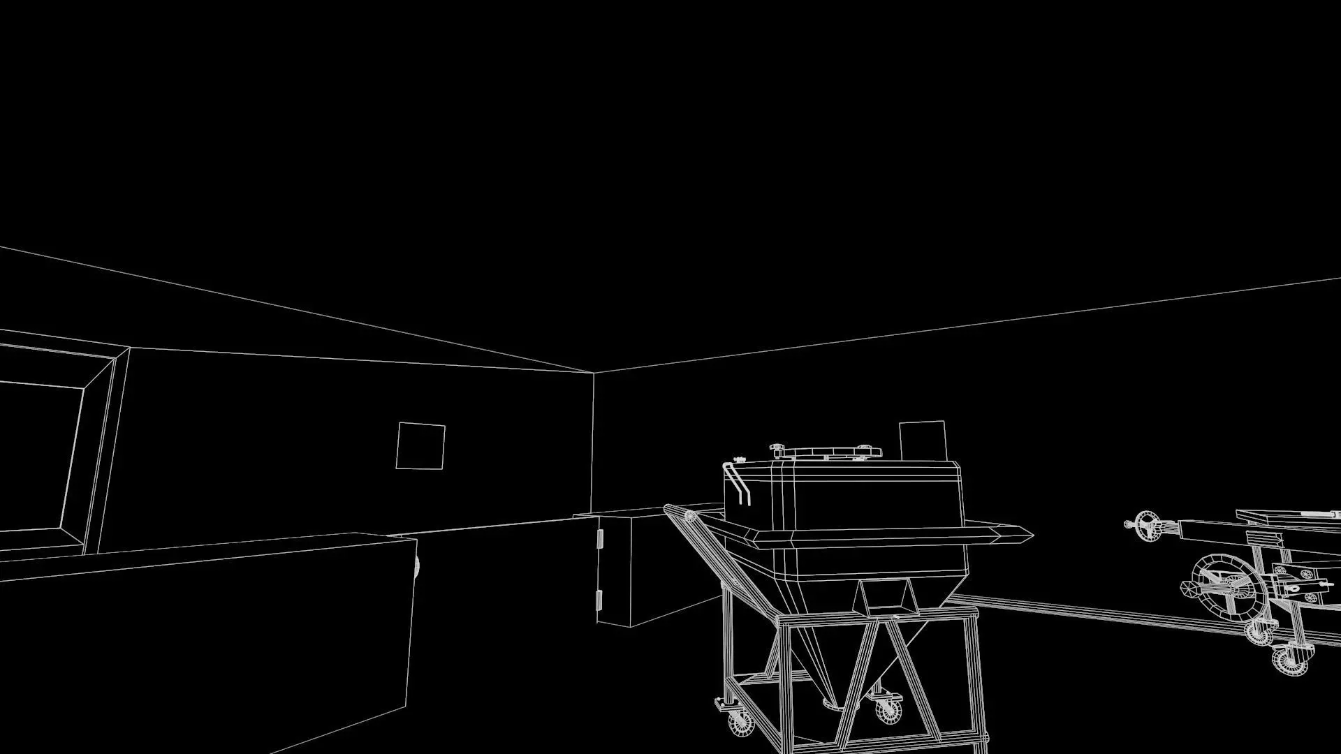 Bin Blender Machine Room Low-poly 3D model_11