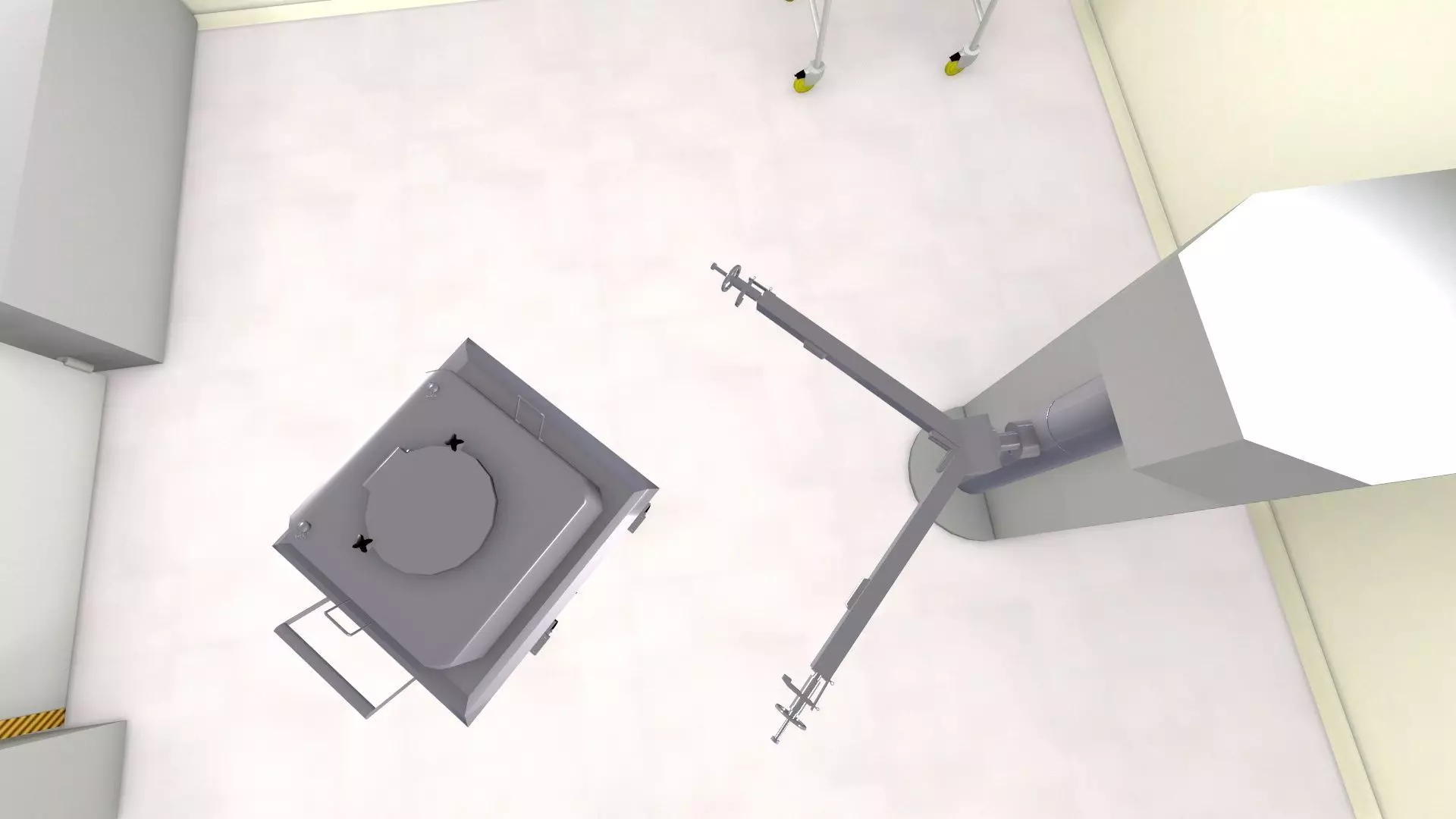 Bin Blender Machine Room Low-poly 3D model_7