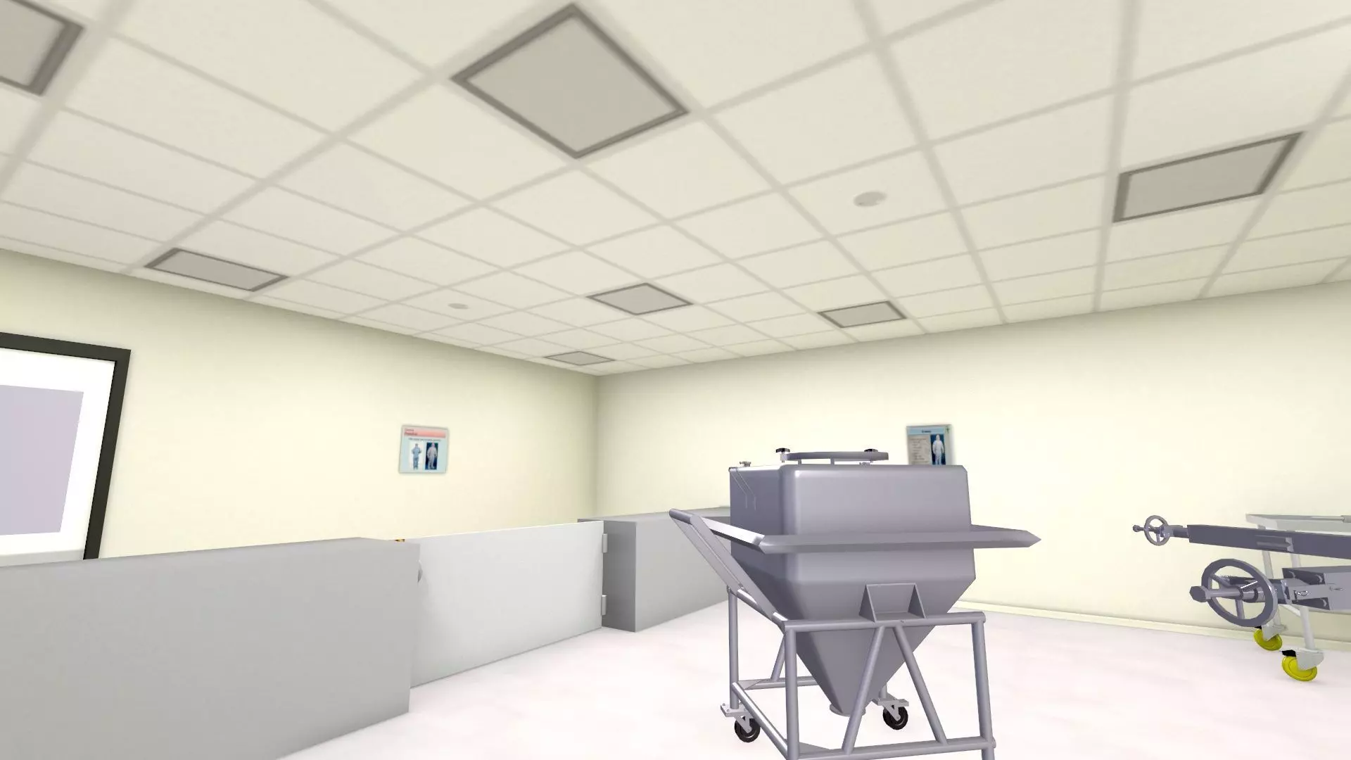 Bin Blender Machine Room Low-poly 3D model_8