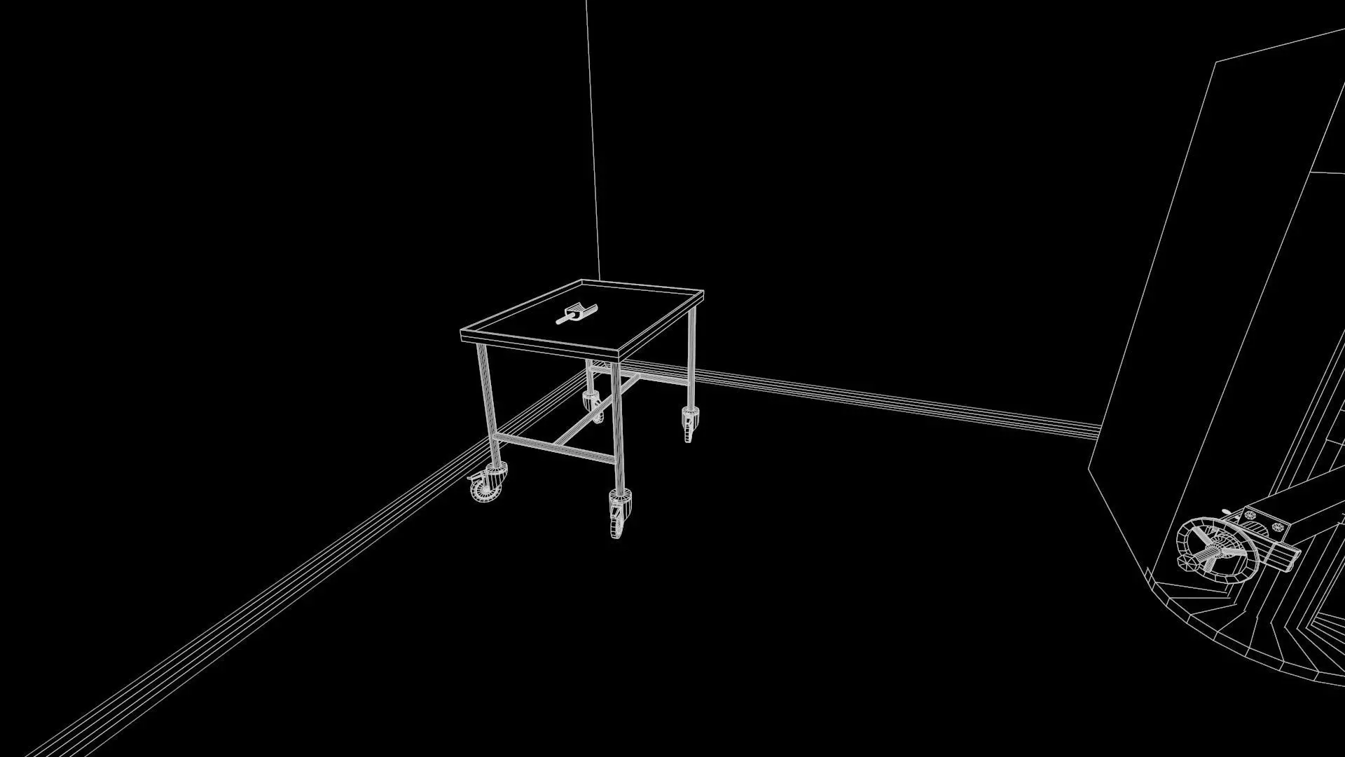 Bin Blender Machine Room Low-poly 3D model_9