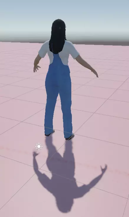 Rigged Human Character with Animations Textures FBX Prefab Pack Low-poly 3D model_4