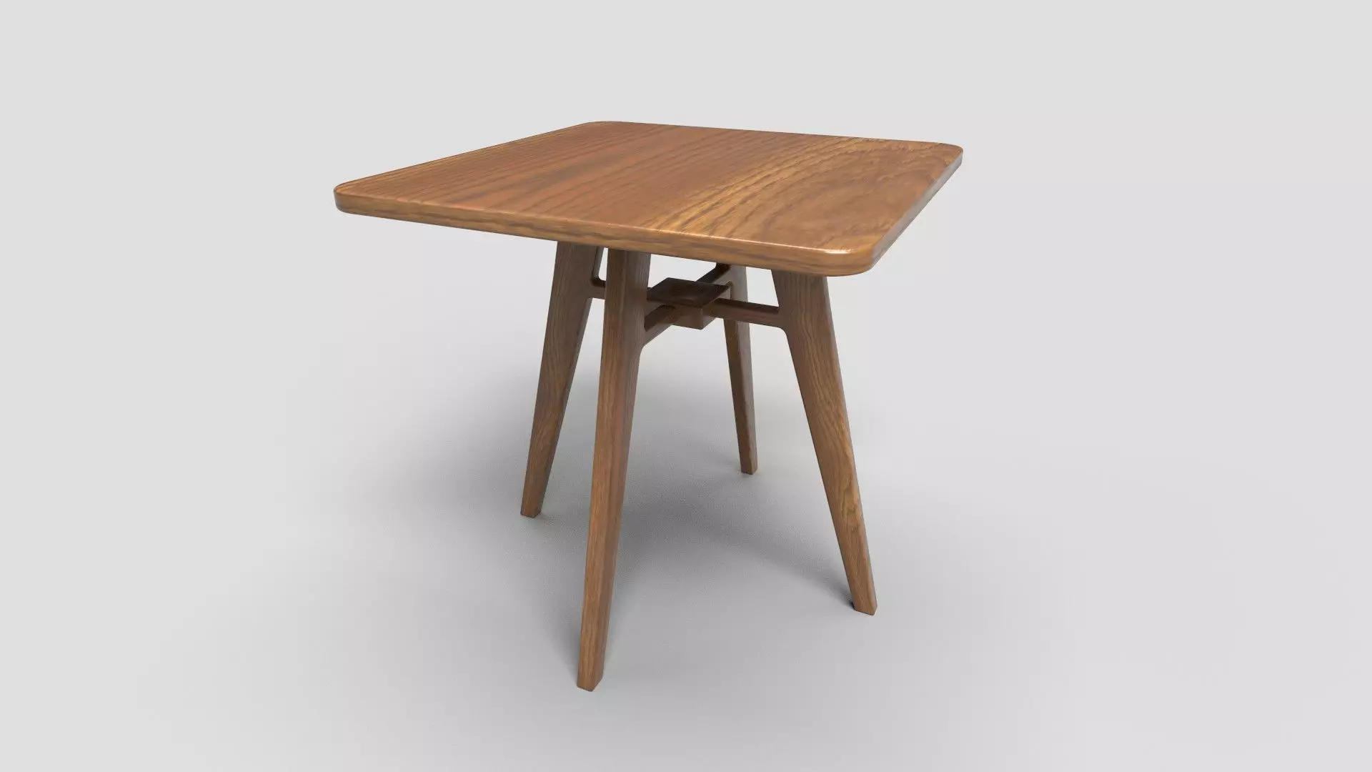 Square Table CG3 3D model_0