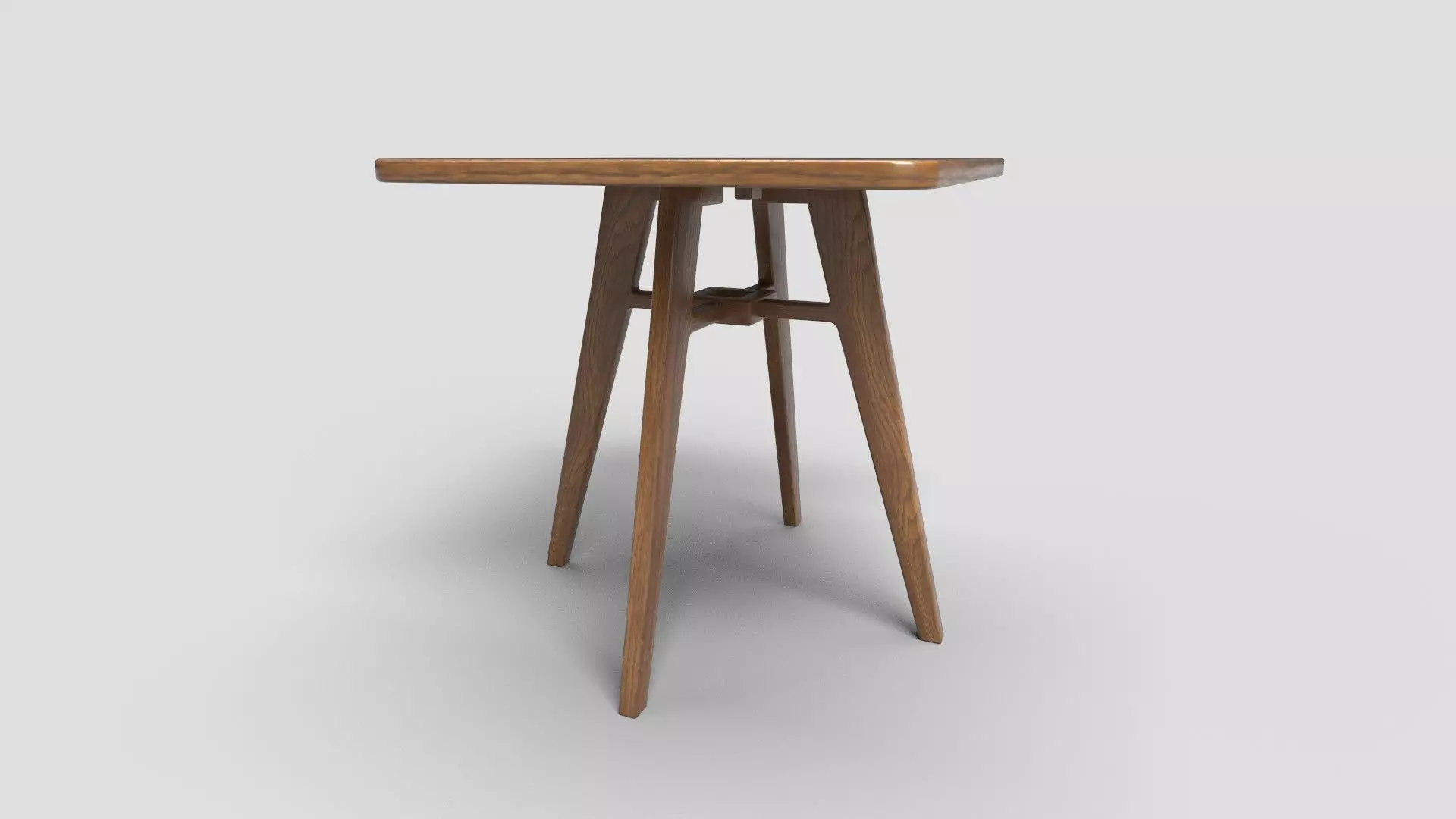 Square Table CG3 3D model_1