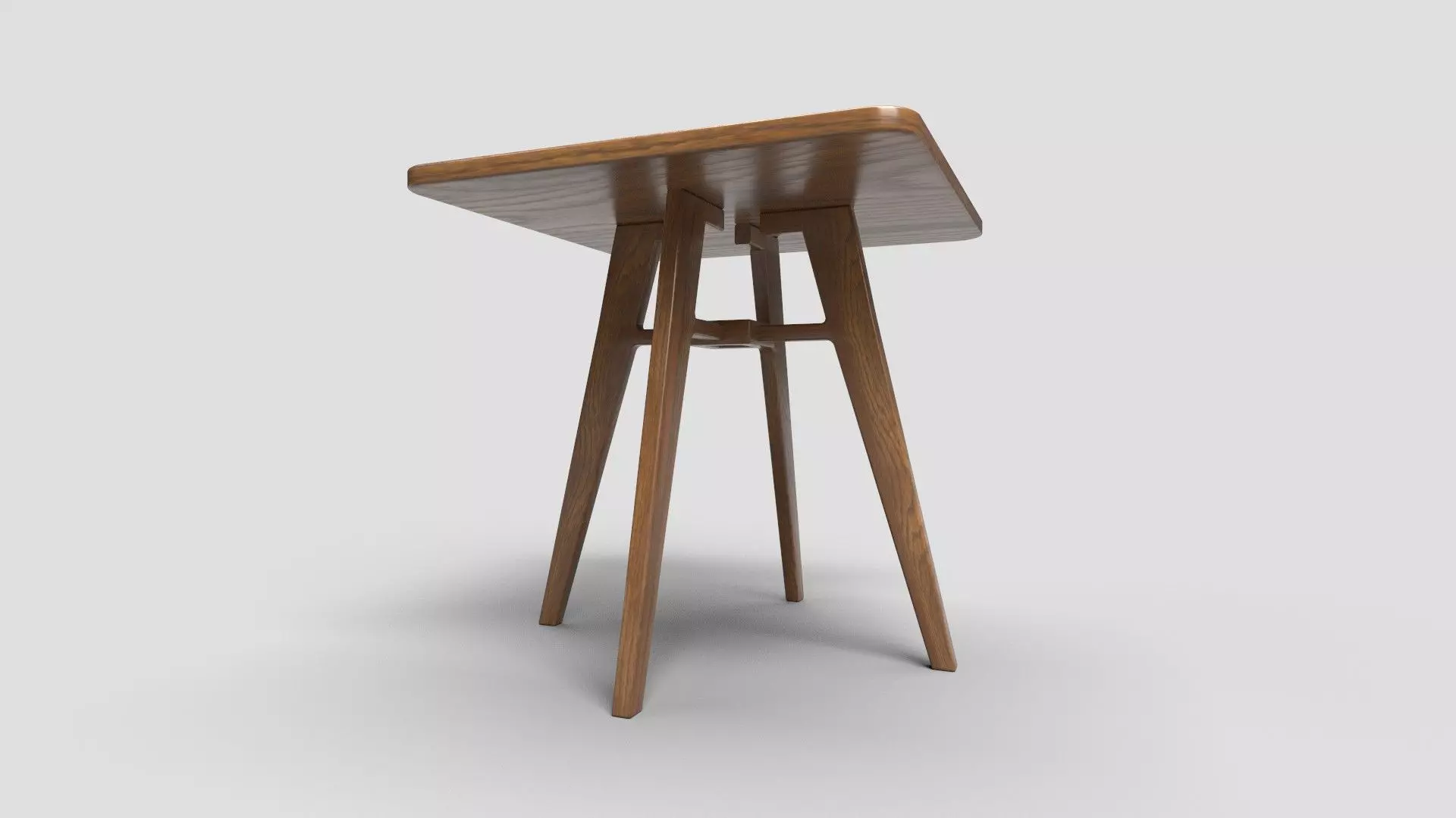 Square Table CG3 3D model_2