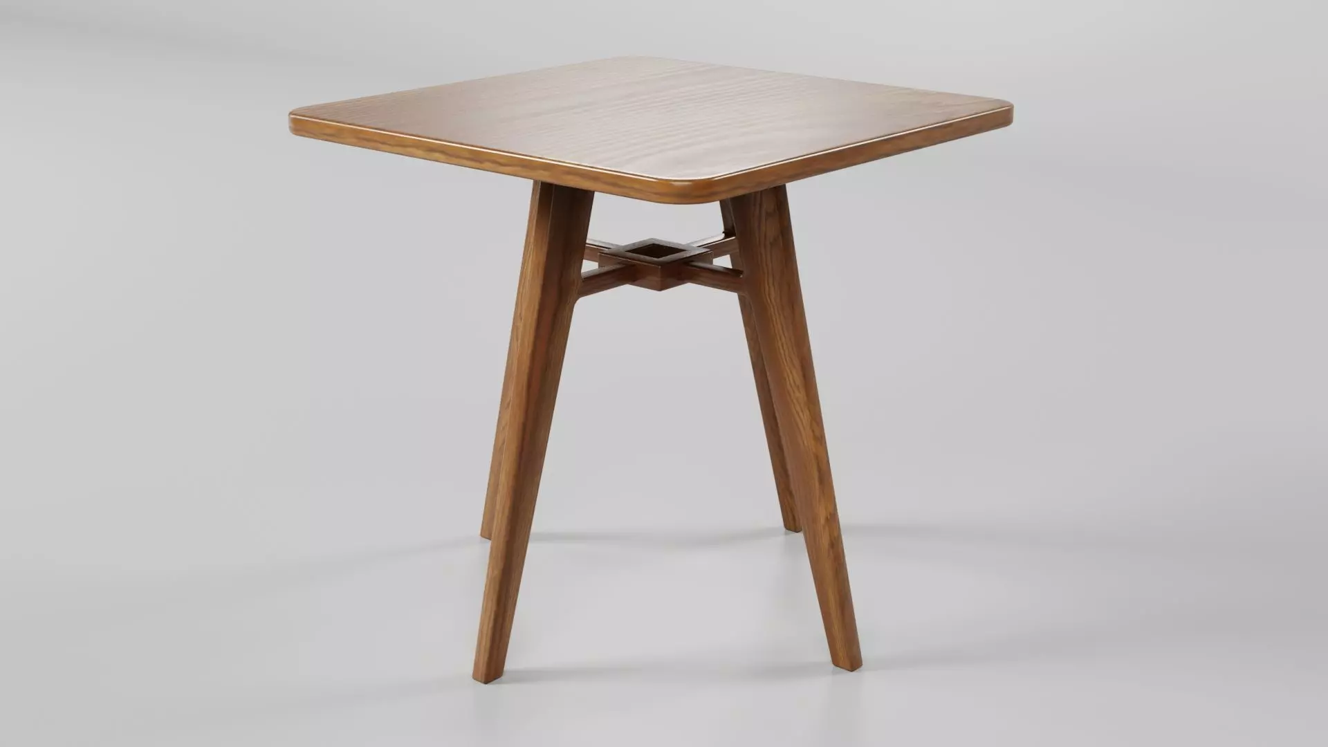 Square Table CG3 3D model_3