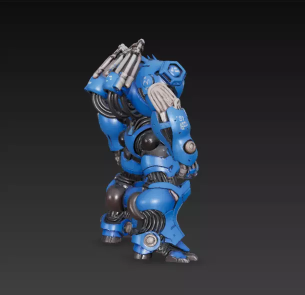 Megatron Robot Free 3D print model_4