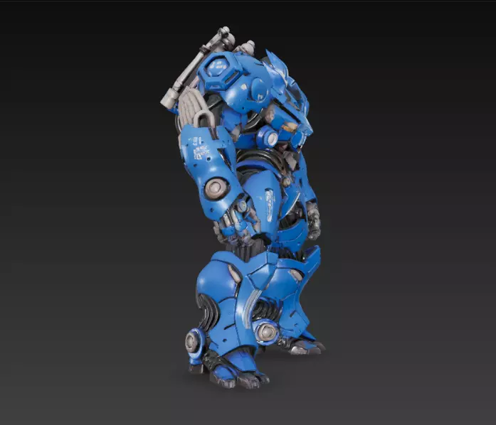 Megatron Robot Free 3D print model_3