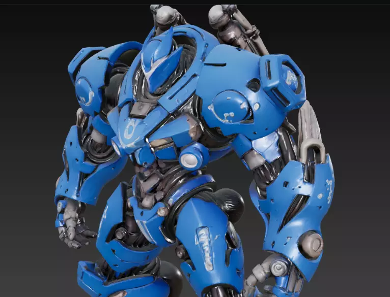 Megatron Robot Free 3D print model_7