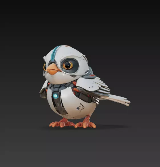 Coolest Robot-Bird Free 3D print model