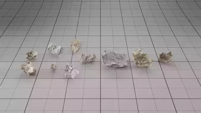 Crumpled Papers