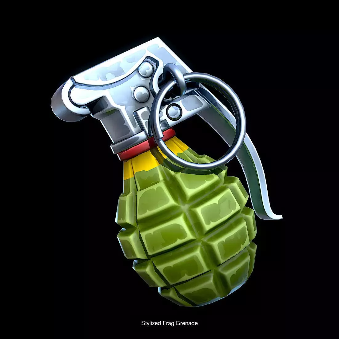 Collection of Stylized Grenades _8