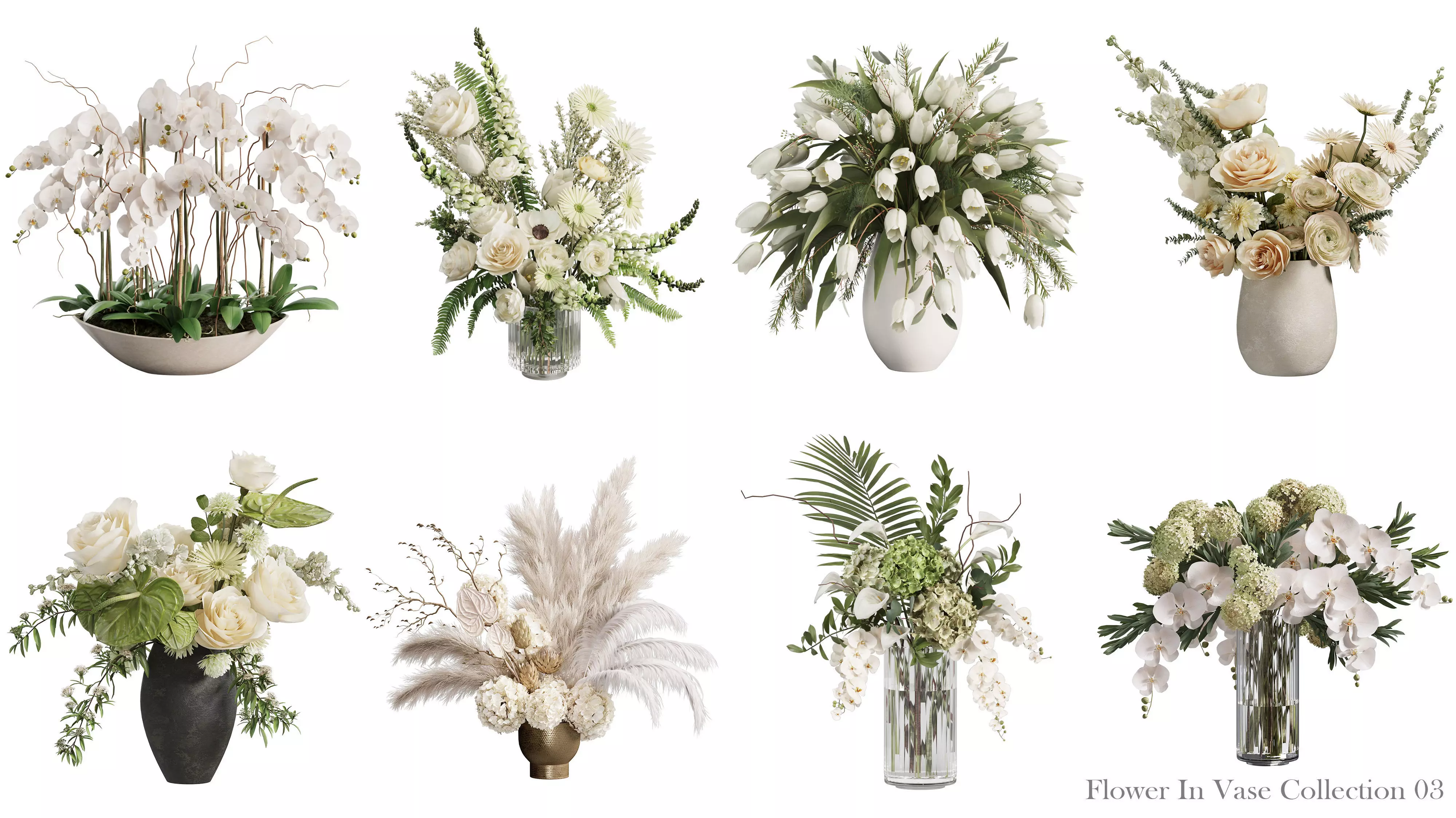 Flower In Vase Collection 03 _0