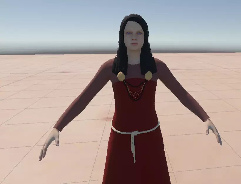 Rigged Human Character with Animations Textures FBX Prefab Pack Low-poly 3D model_0