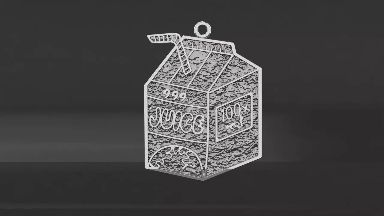 Pendant Juice 3D print model_2