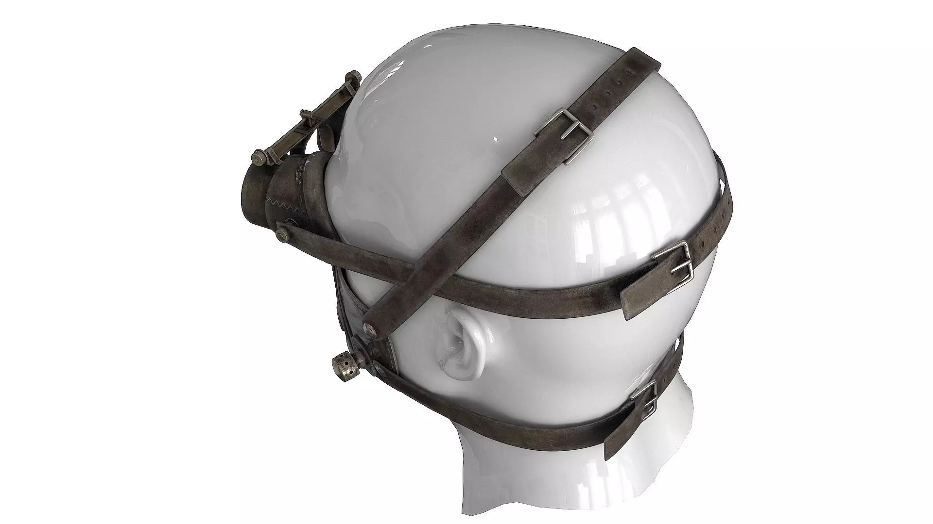 Postapocaliptico Mask v2 Low-poly 3D model_2