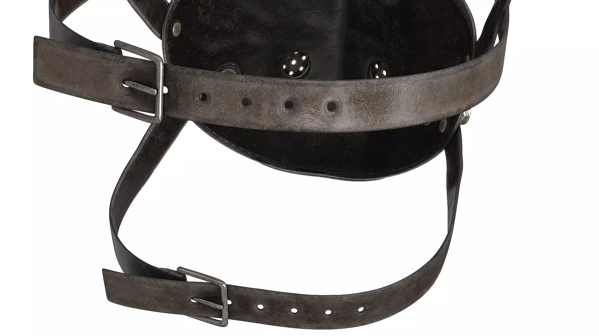 Postapocaliptico Mask v2 Low-poly 3D model_5