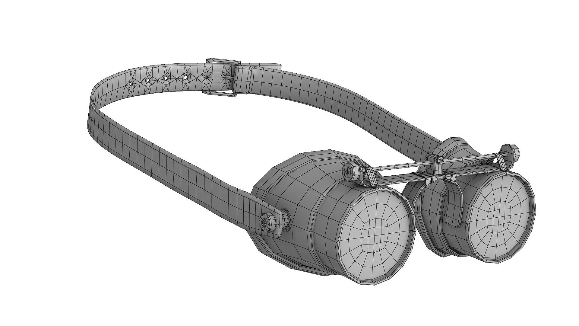 Postapocaliptico Mask v2 Low-poly 3D model_14