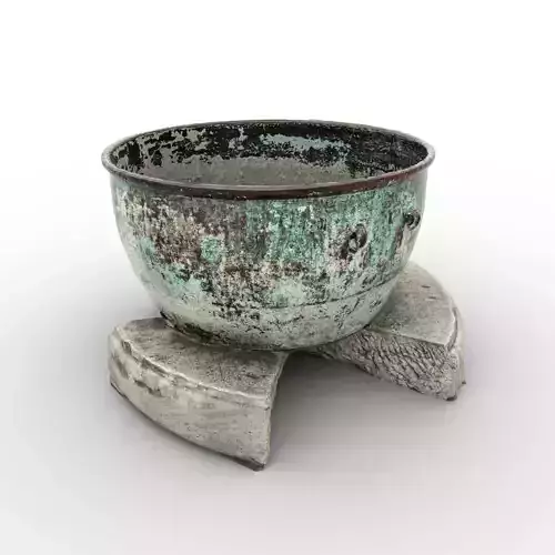 Ancient Steel Cauldron