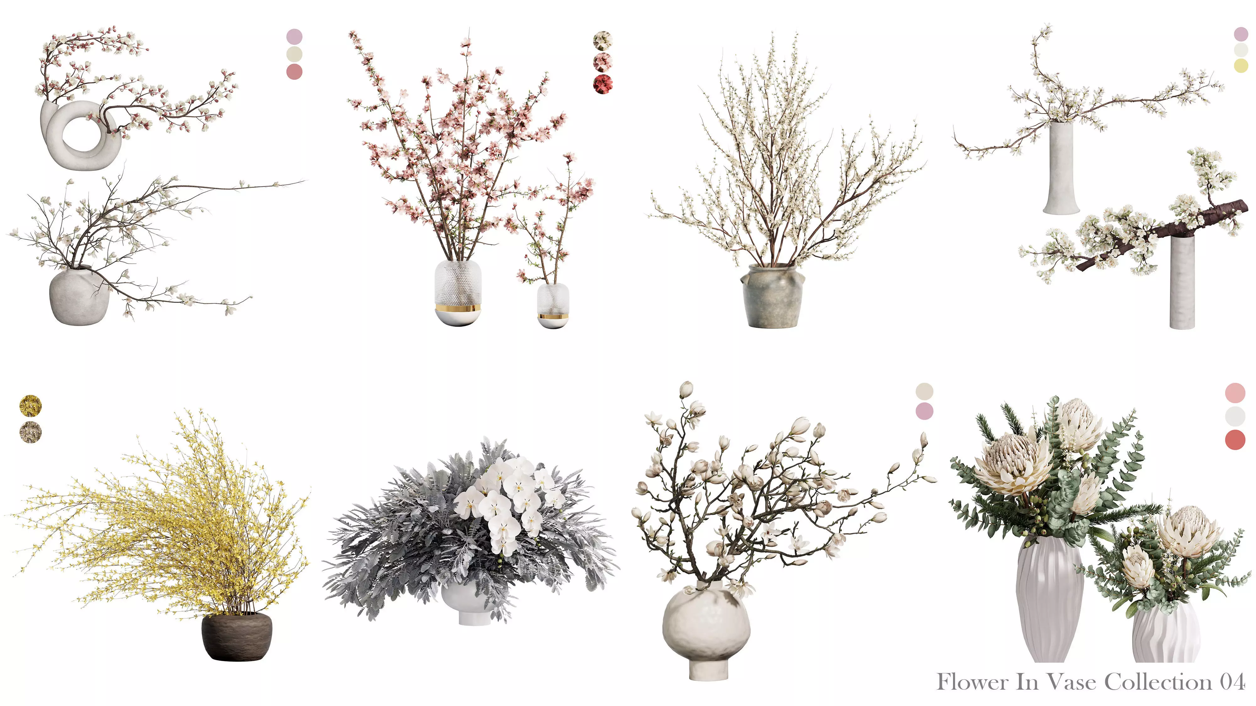 Flower In Vase Collection 04 _0