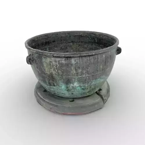 Ancient Steel Cauldron