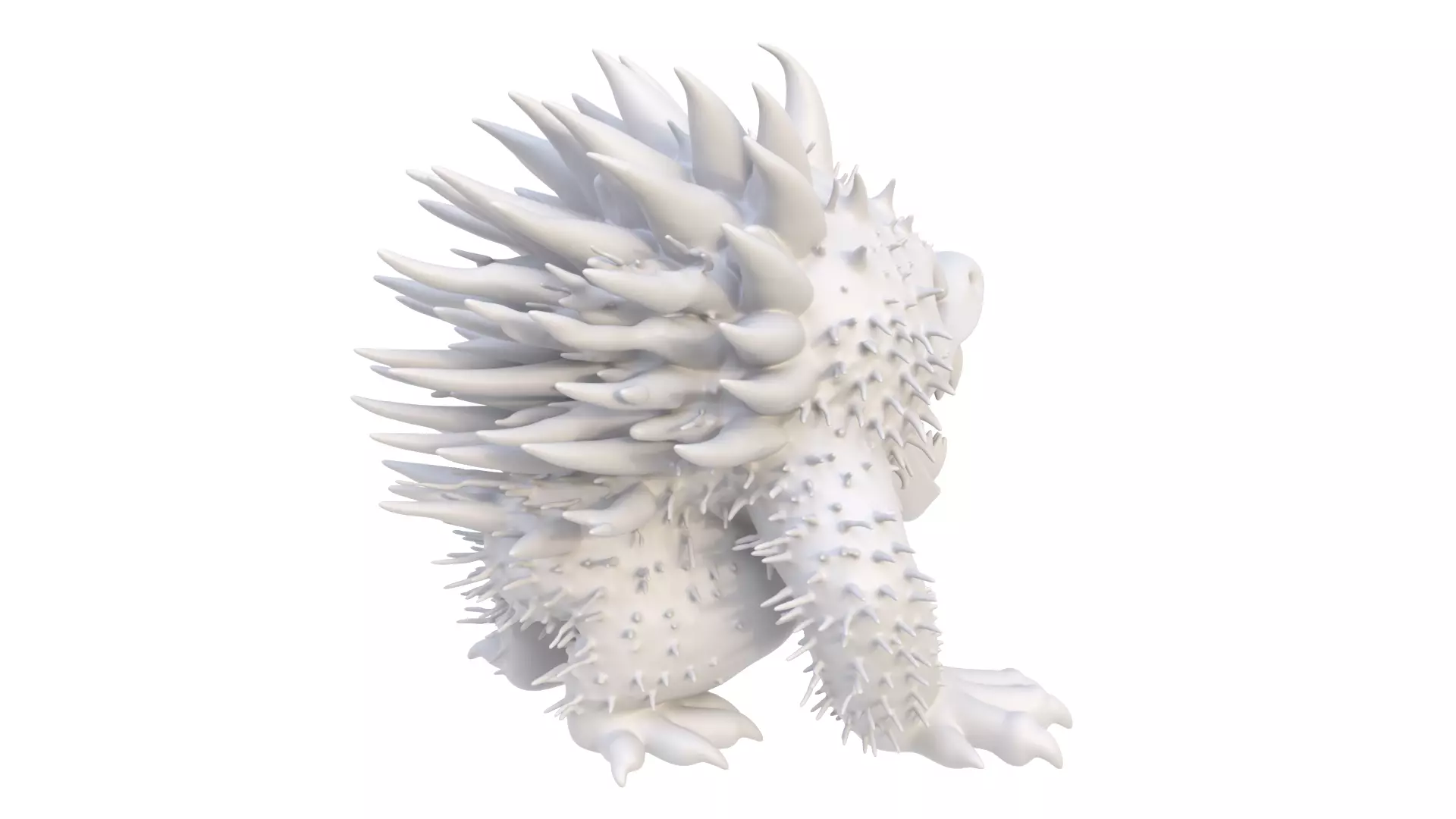 Rambutan predator 3D model_6