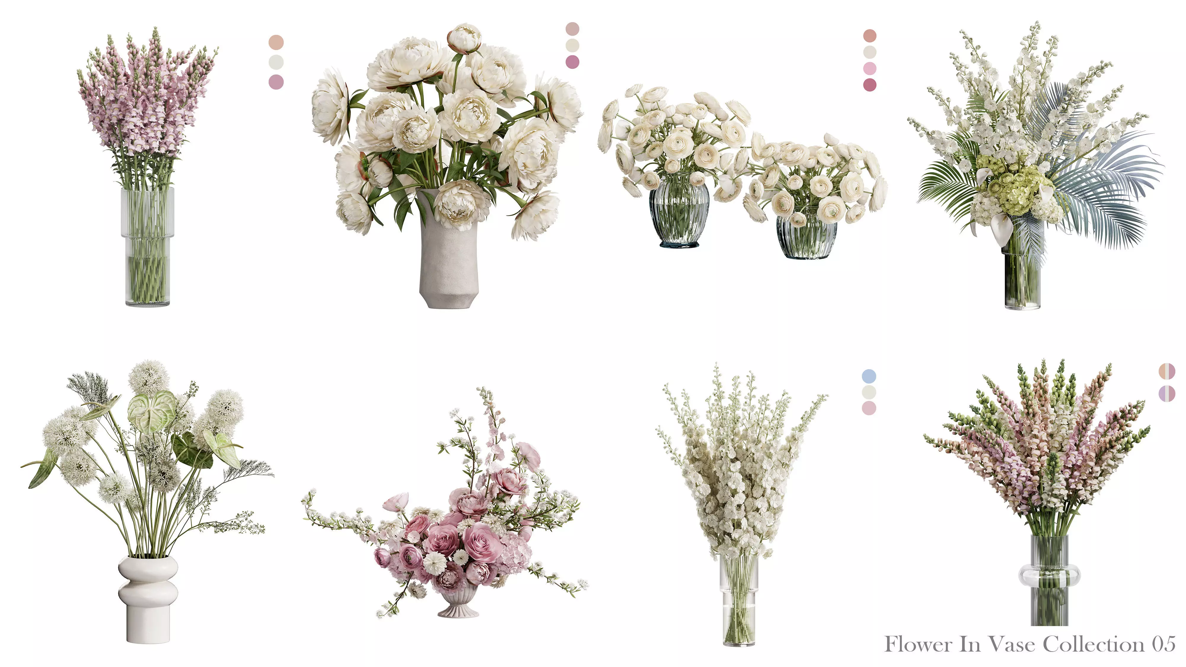 Flower In Vase Collection 05 _0