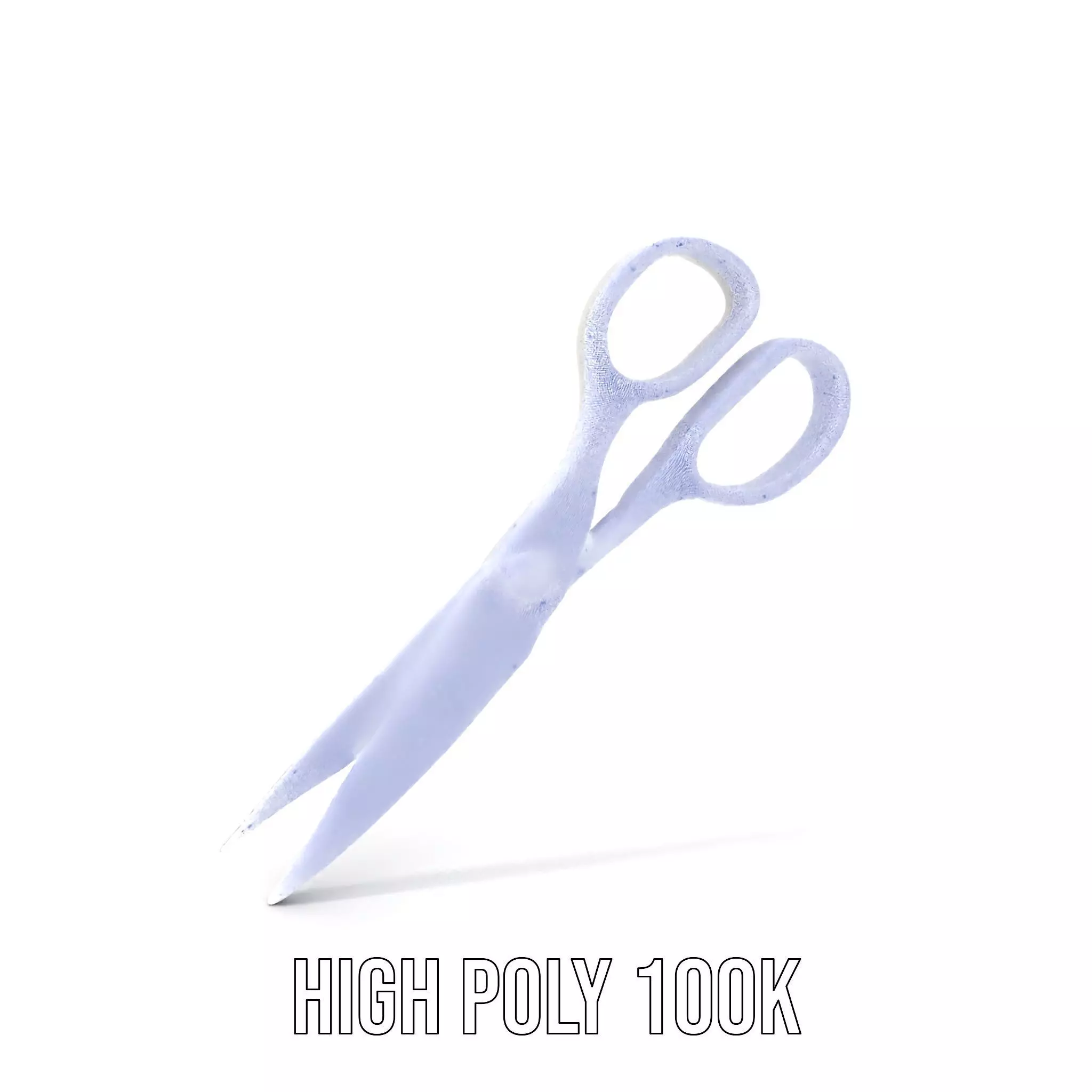 Sleek Stainless Scissors model pack Low-poly 3D model_5