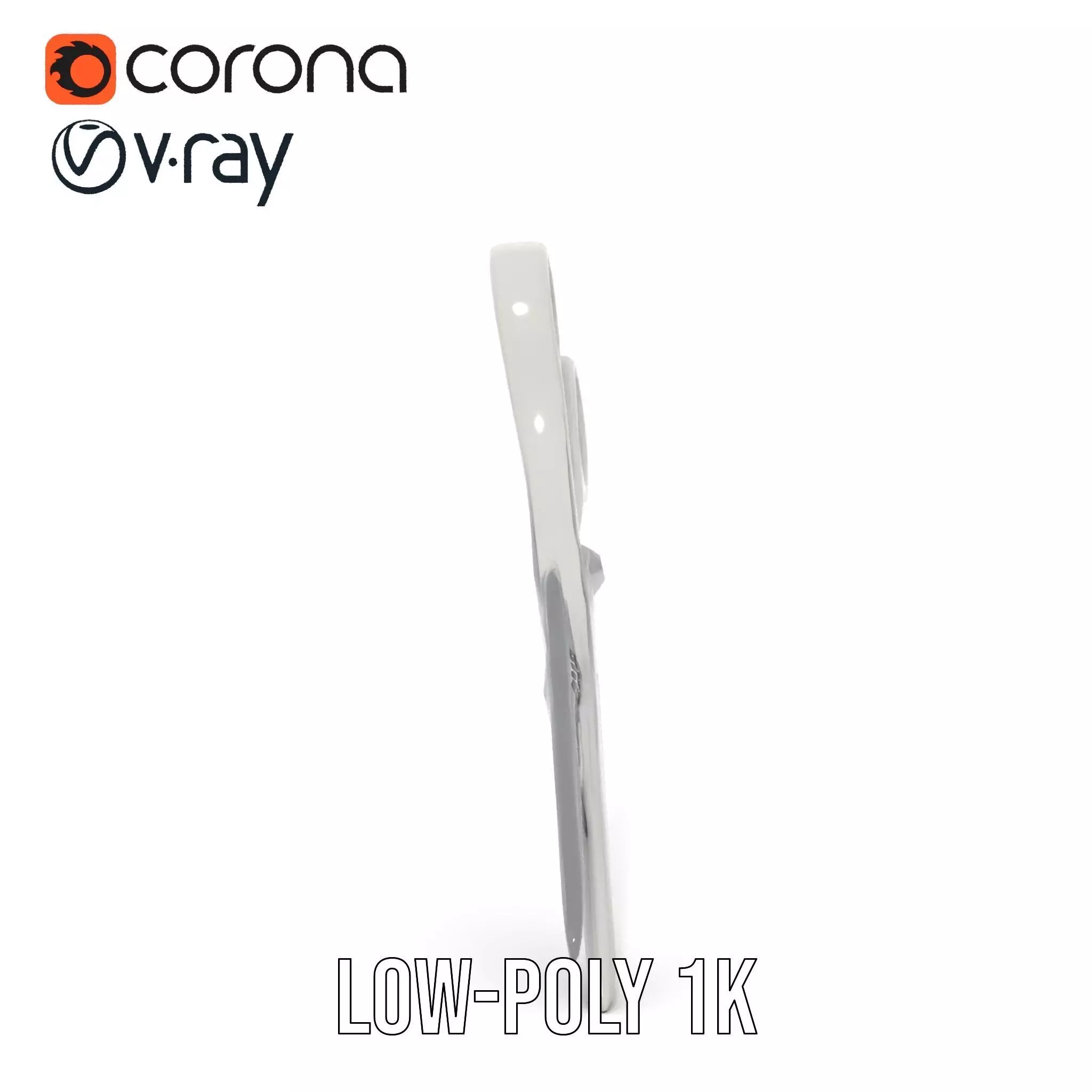 Sleek Stainless Scissors model pack Low-poly 3D model_23