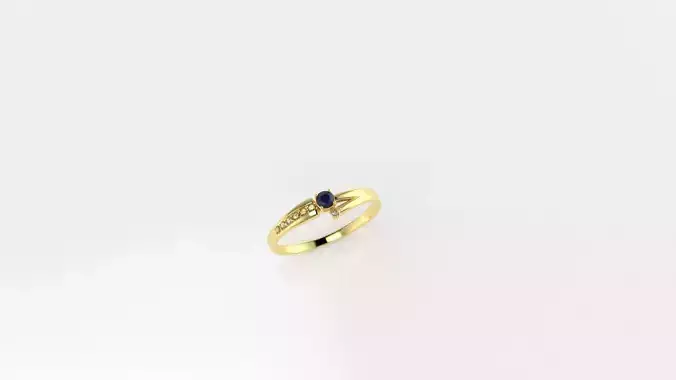 A gold ring