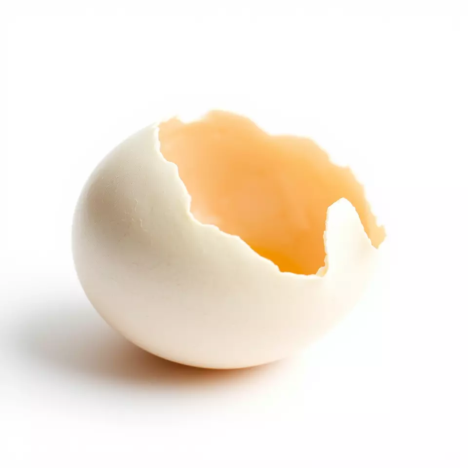 Cracked Eggshell model pack Low-poly 3D model_3