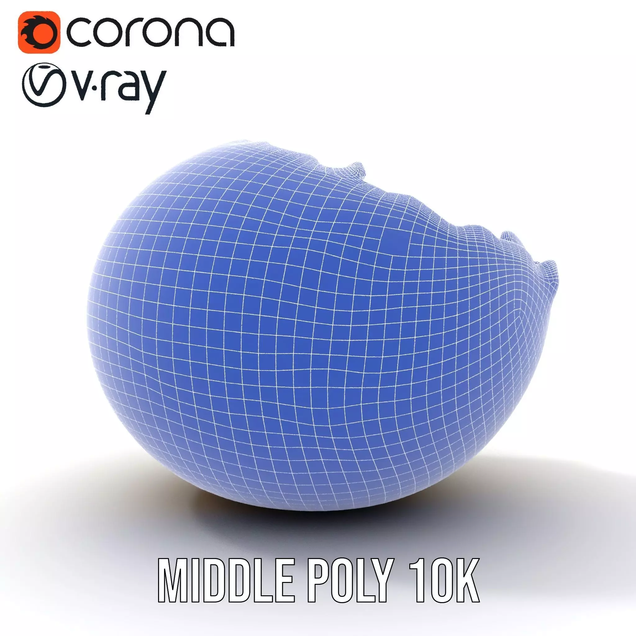 Cracked Eggshell model pack Low-poly 3D model_30