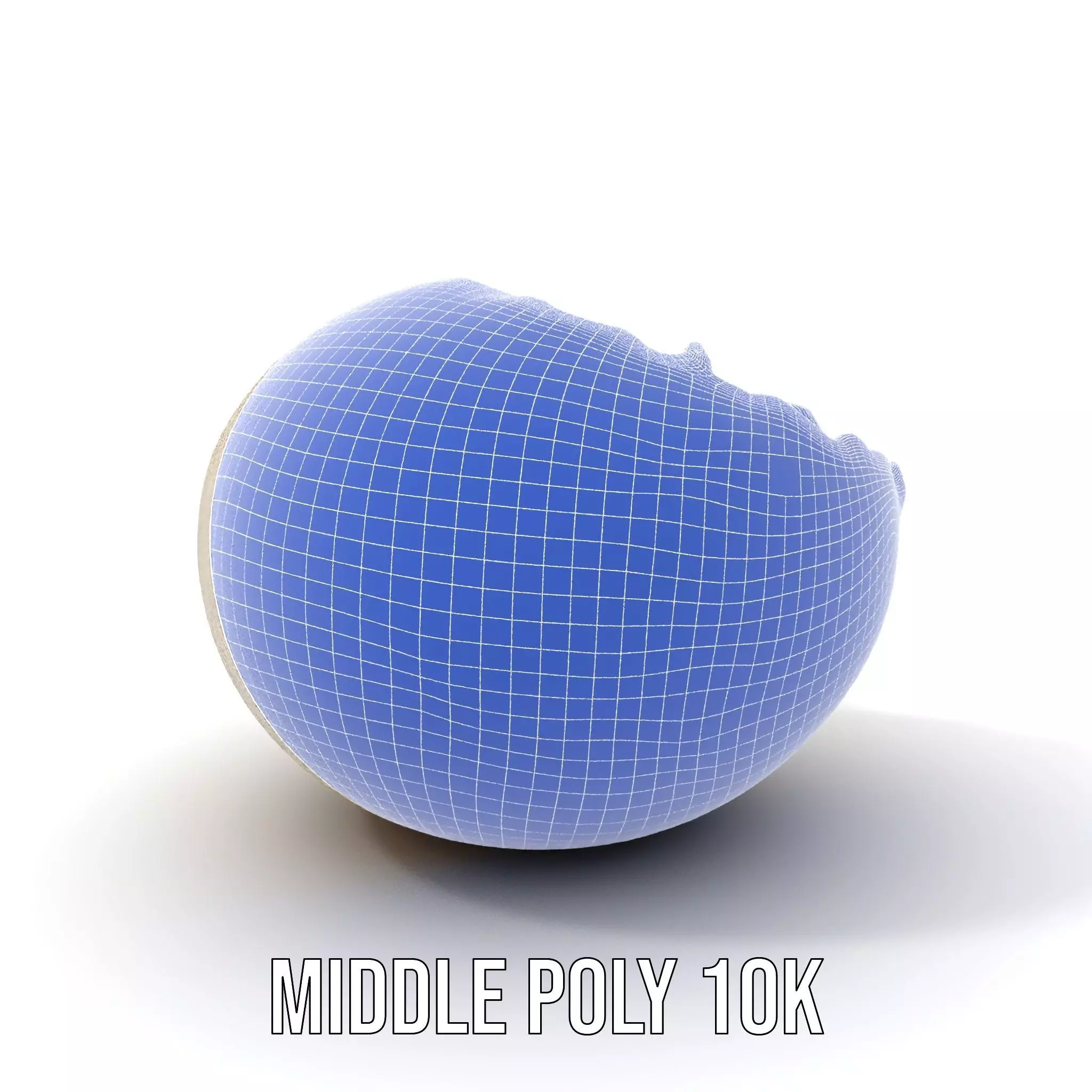 Cracked Eggshell model pack Low-poly 3D model_16