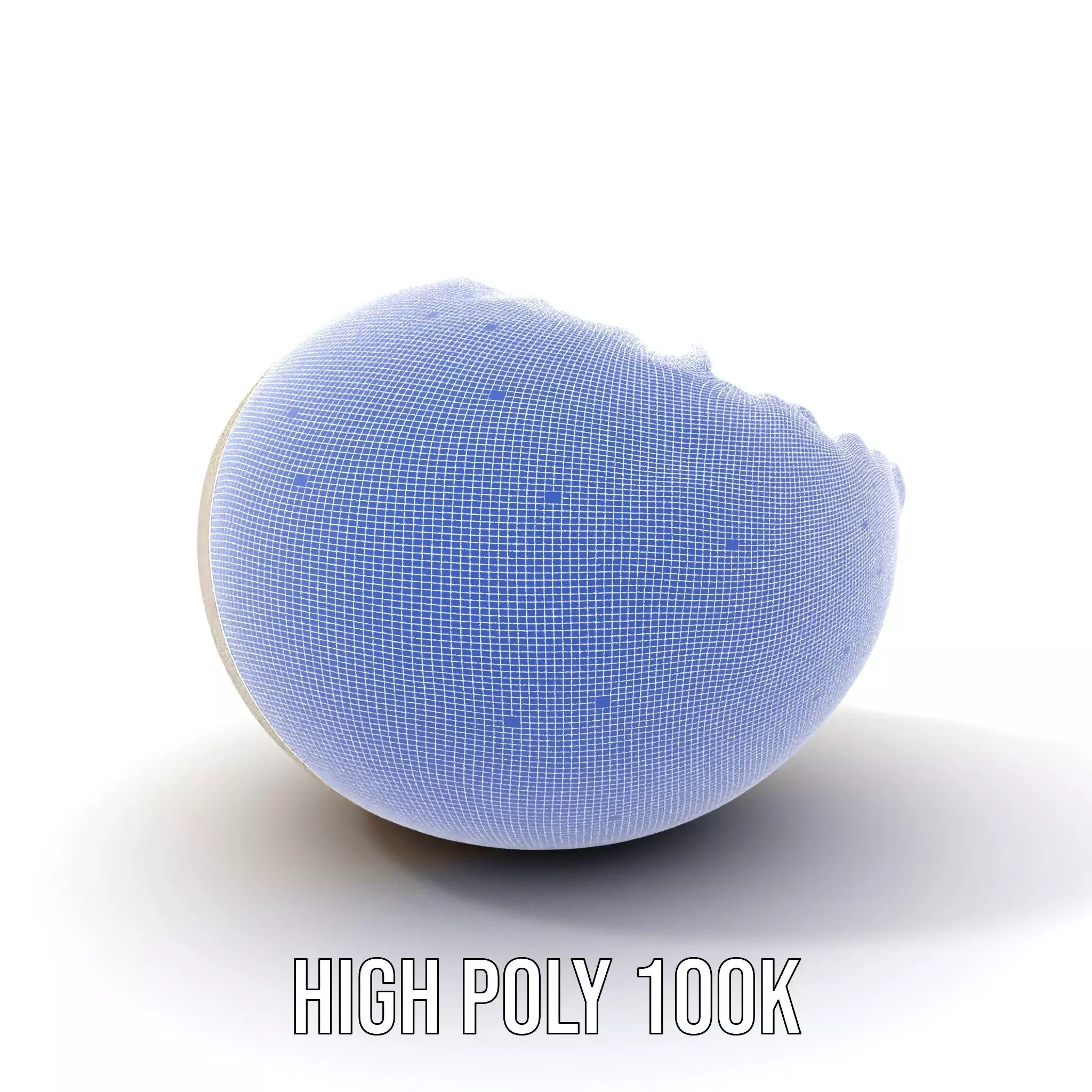 Cracked Eggshell model pack Low-poly 3D model_5