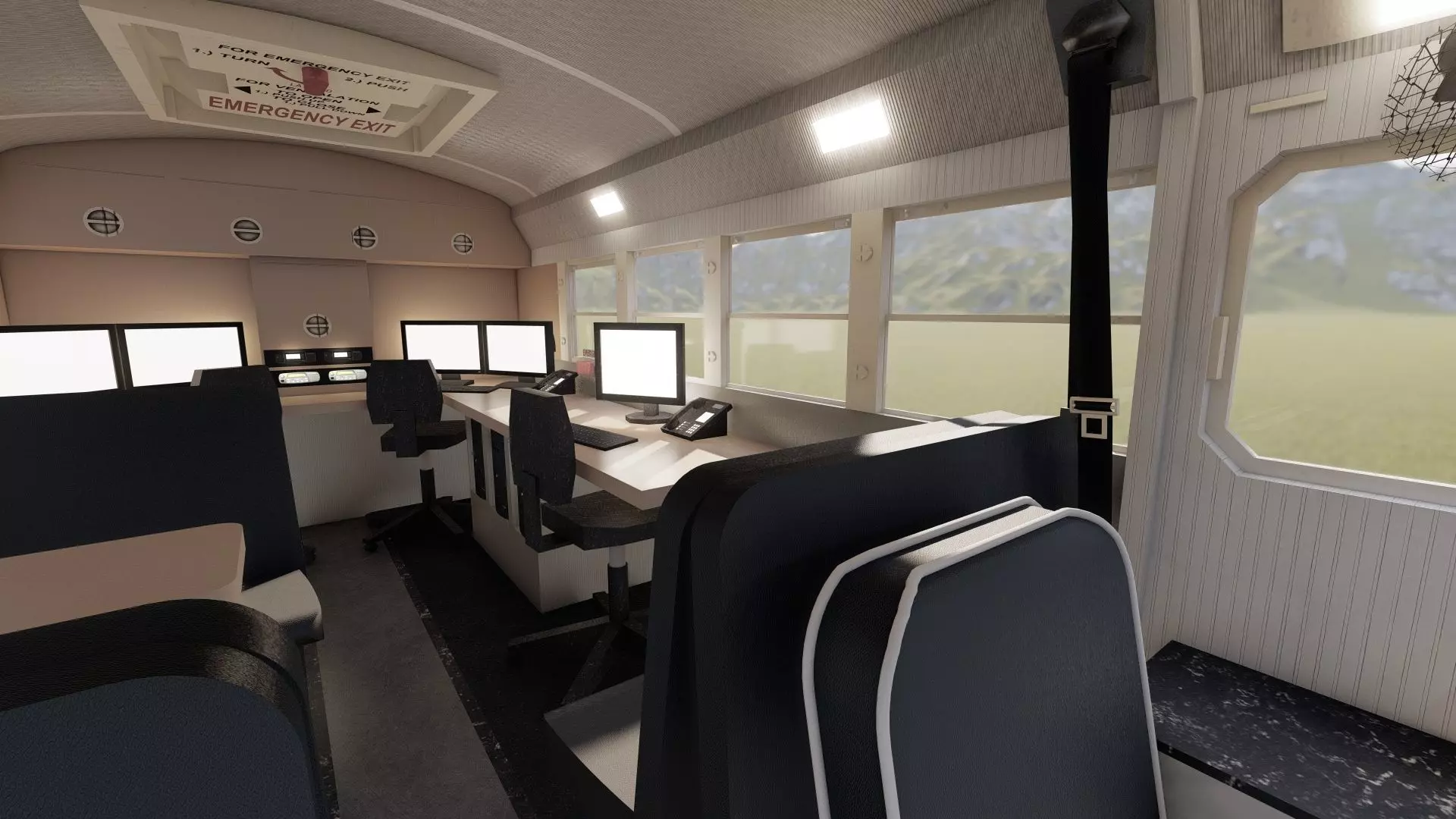 CONVERTED RESCUE BUS 3D model_25