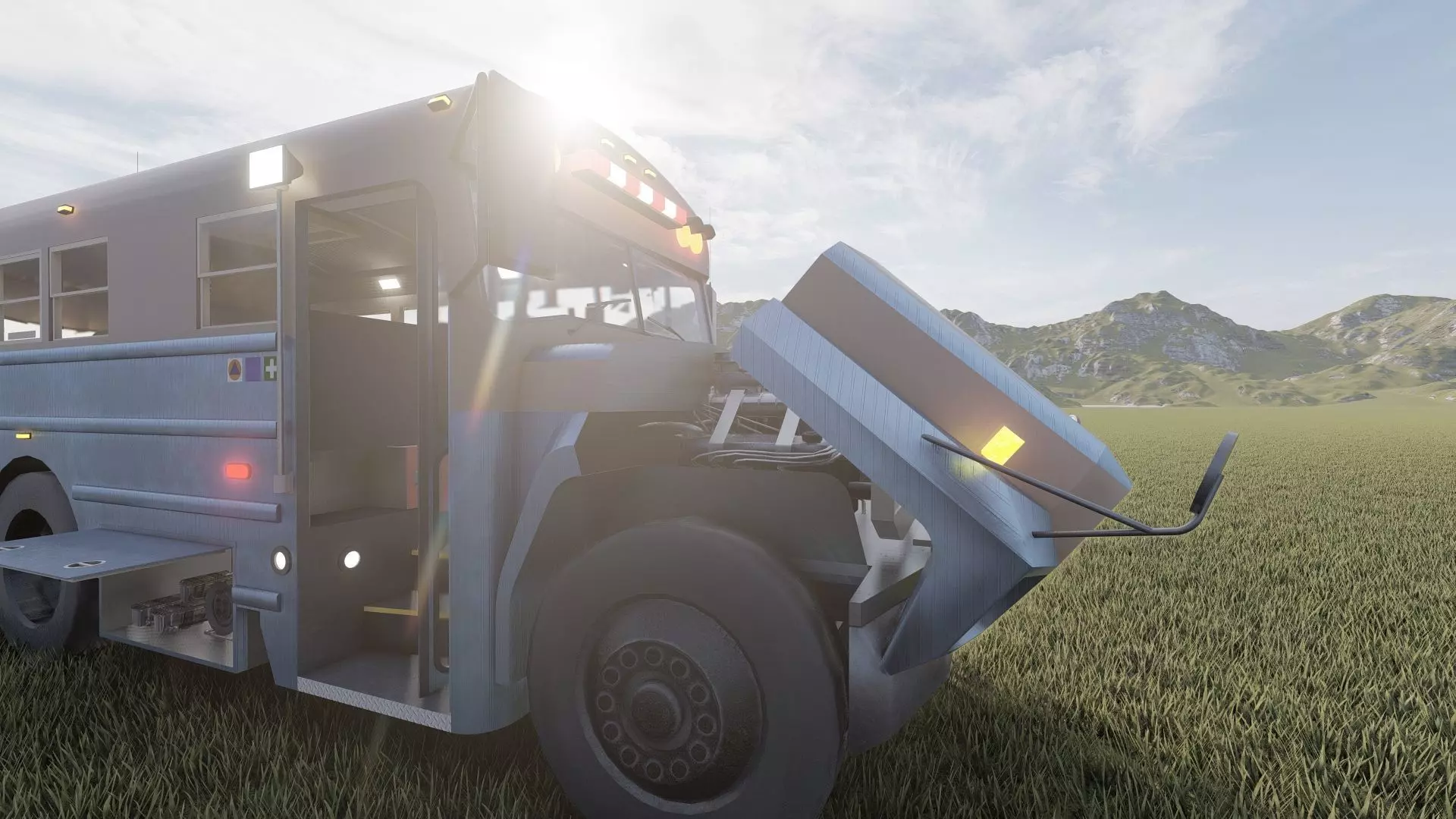 CONVERTED RESCUE BUS 3D model_18