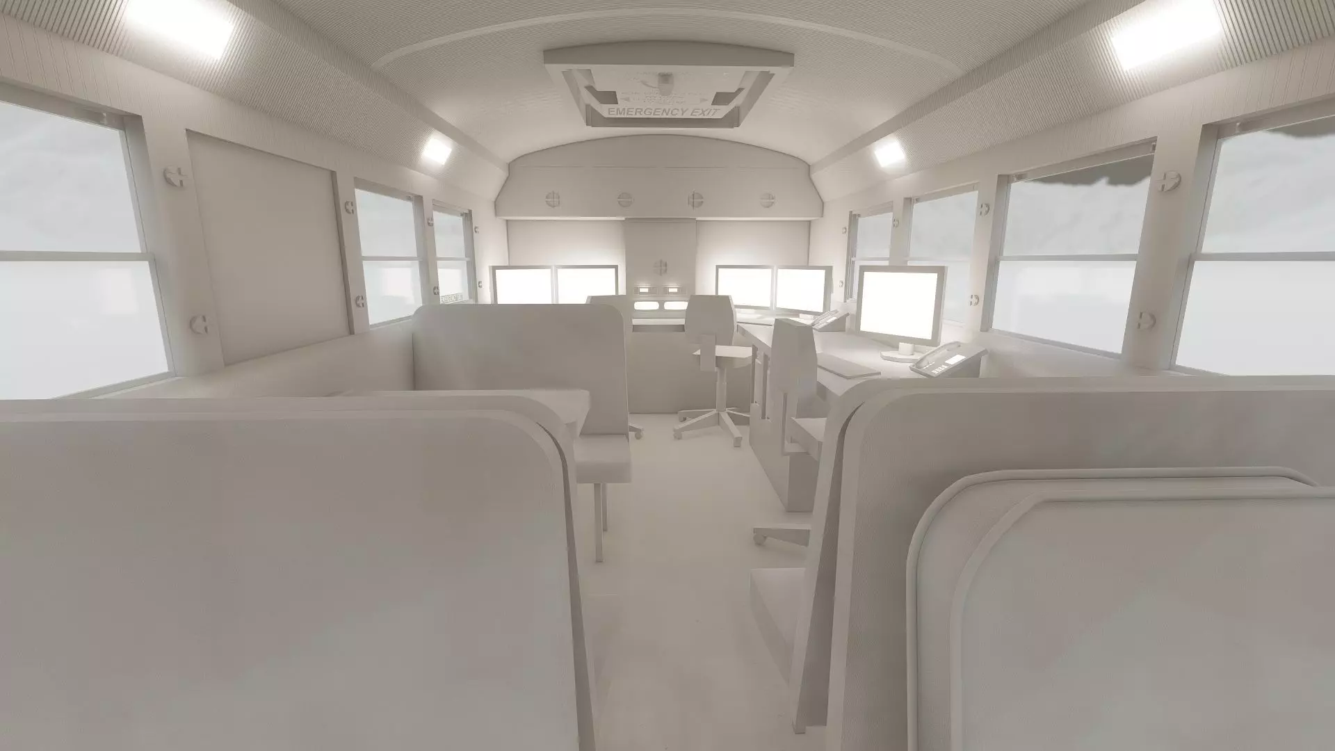 CONVERTED RESCUE BUS 3D model_46