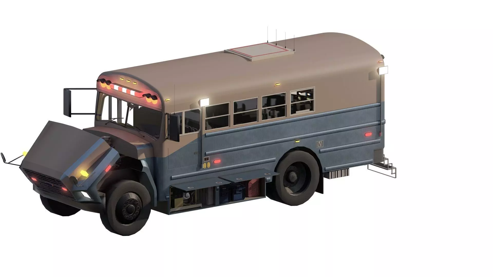 CONVERTED RESCUE BUS 3D model_0