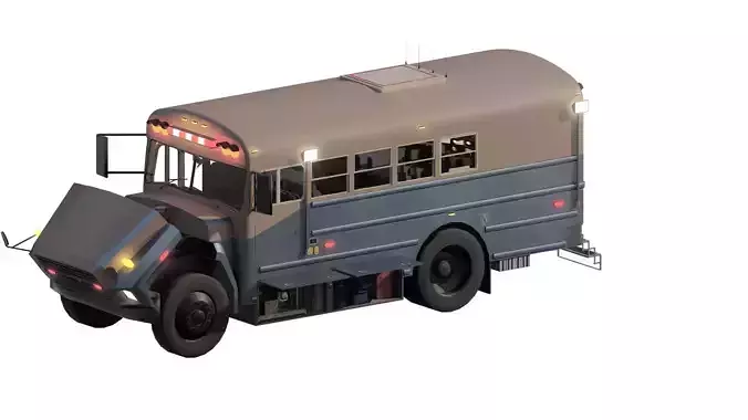 CONVERTED RESCUE BUS