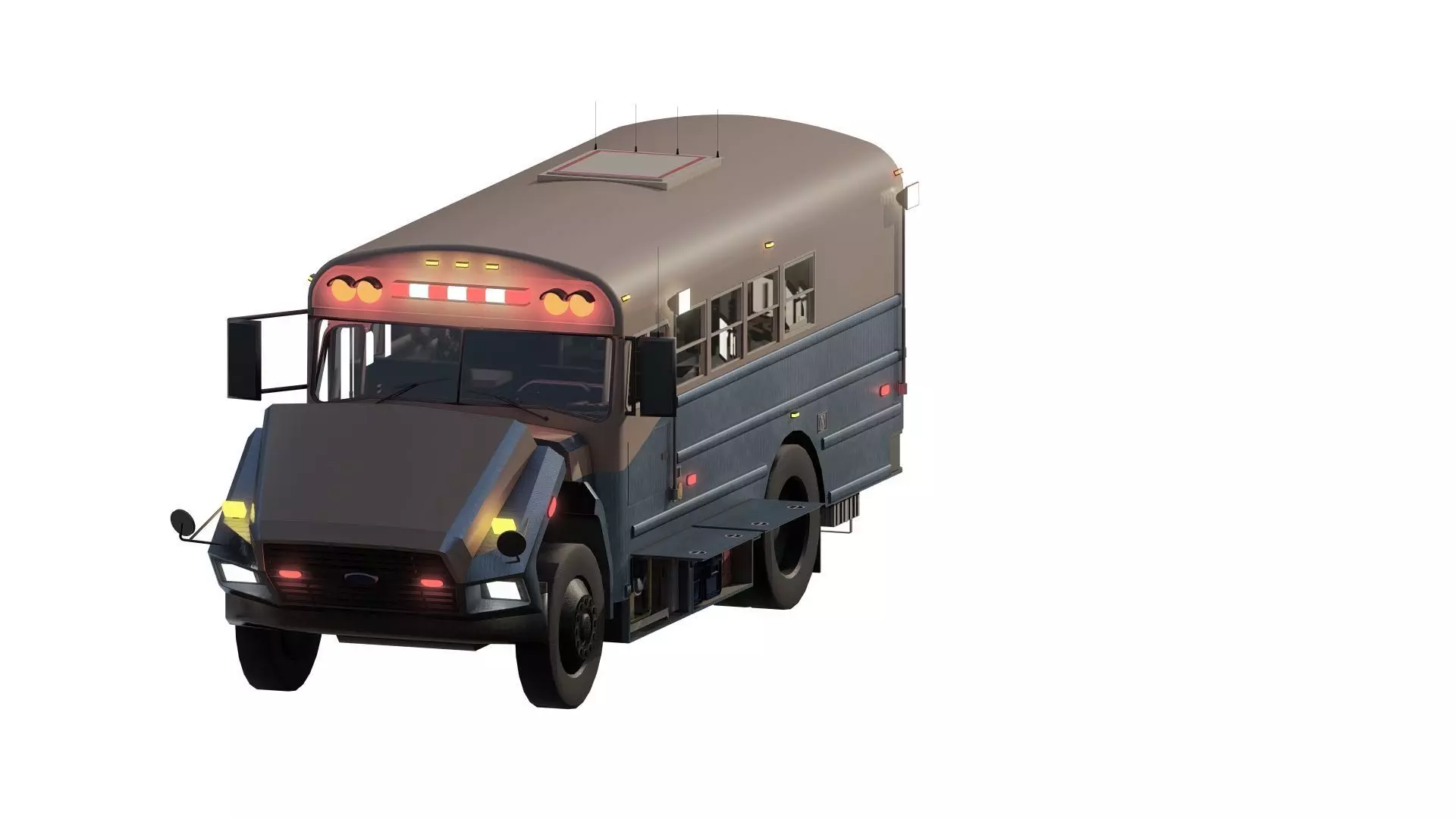 CONVERTED RESCUE BUS 3D model_1