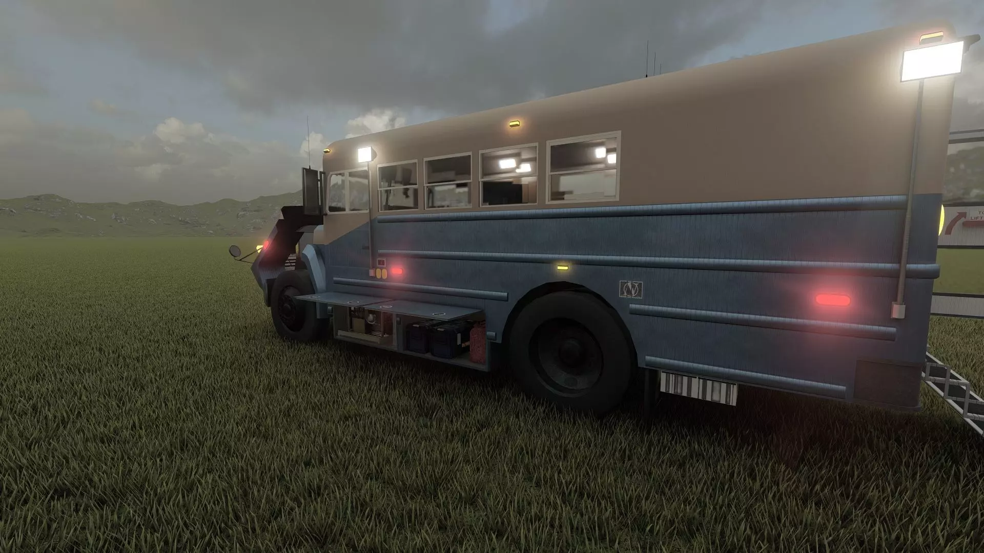 CONVERTED RESCUE BUS 3D model_36