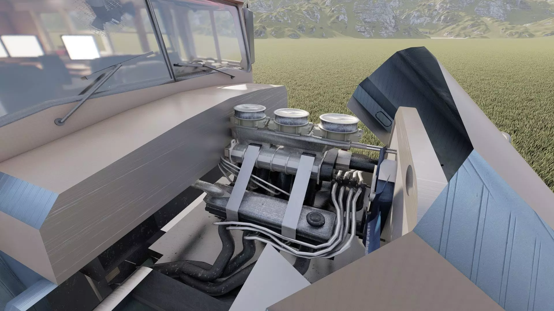 CONVERTED RESCUE BUS 3D model_21