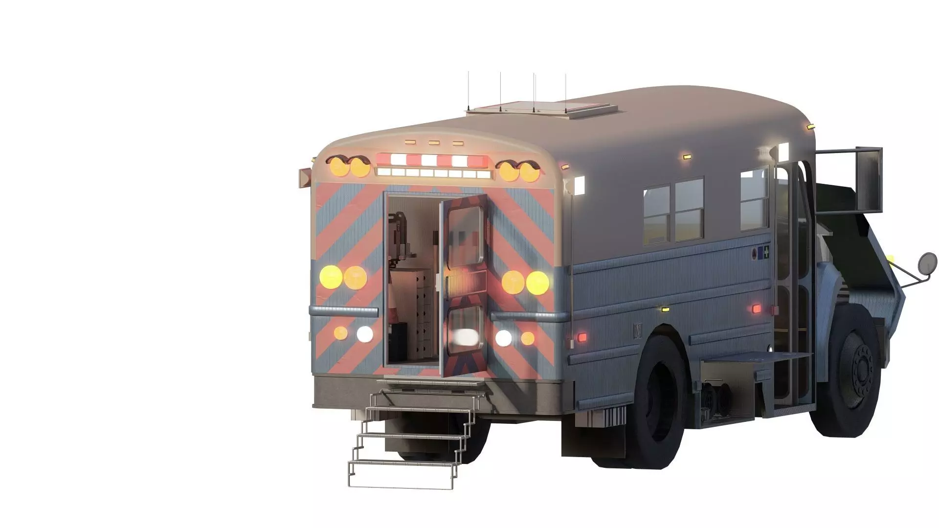 CONVERTED RESCUE BUS 3D model_5
