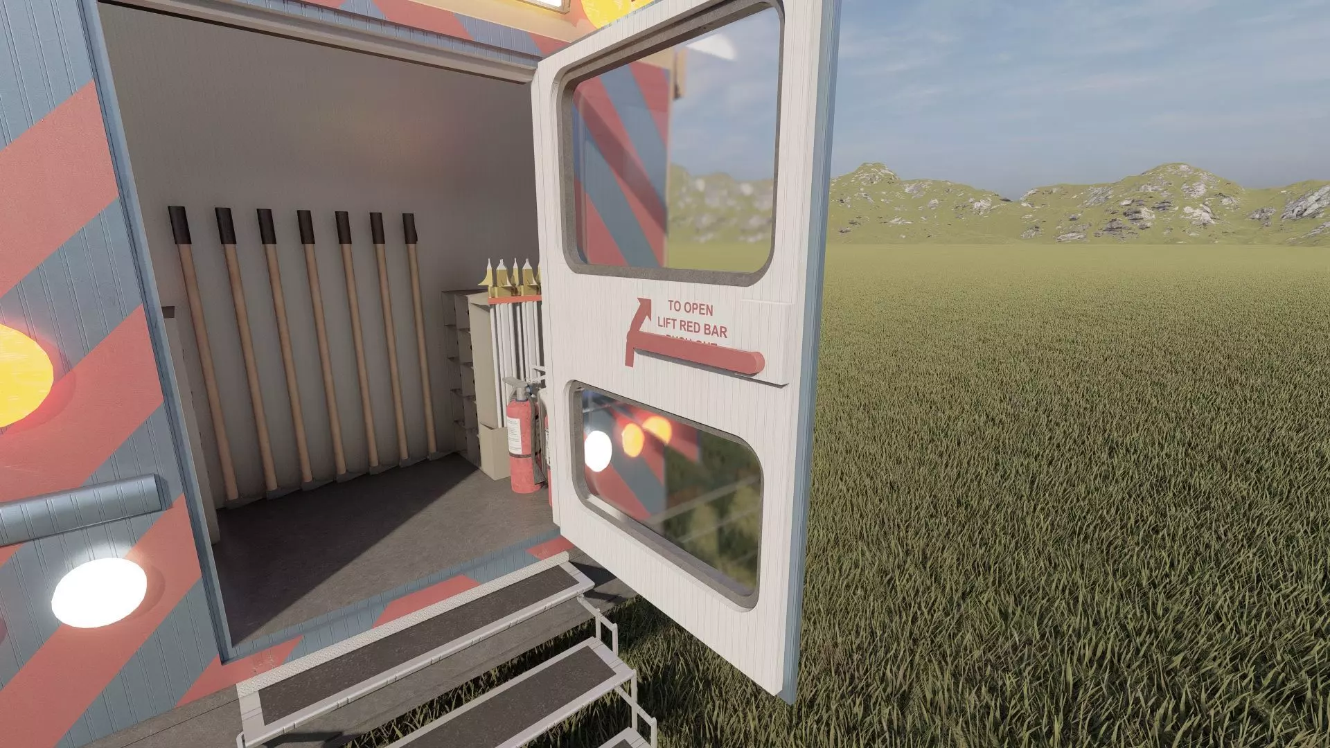 CONVERTED RESCUE BUS 3D model_12