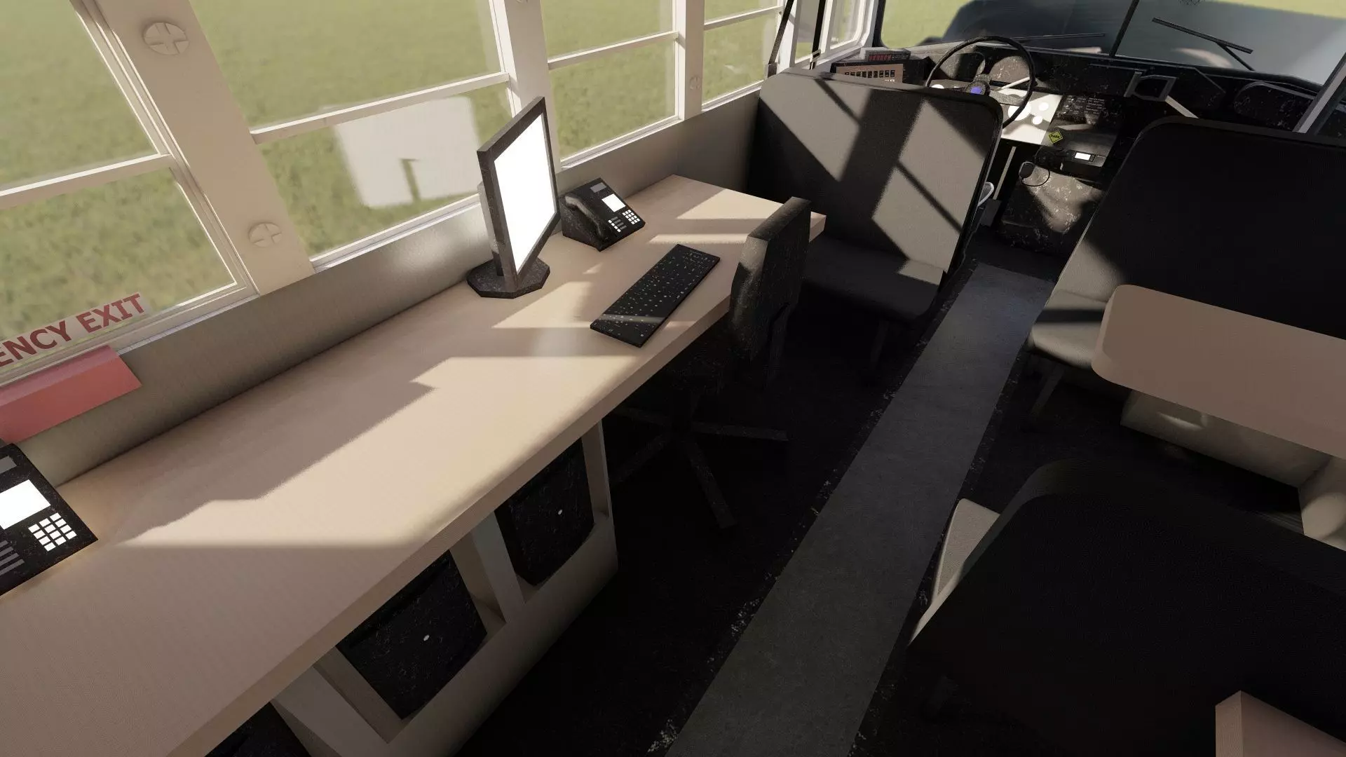 CONVERTED RESCUE BUS 3D model_32