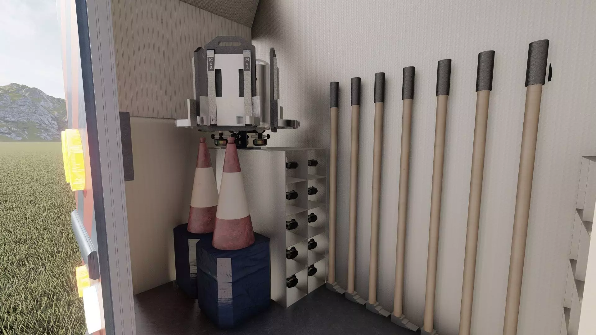 CONVERTED RESCUE BUS 3D model_14