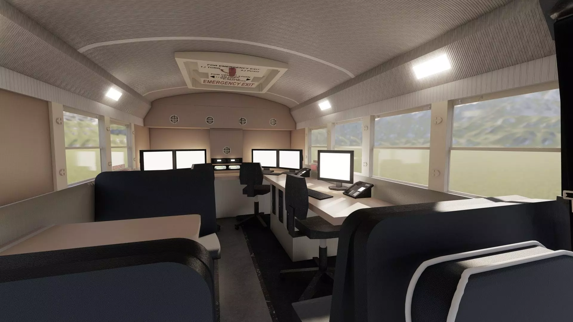 CONVERTED RESCUE BUS 3D model_26