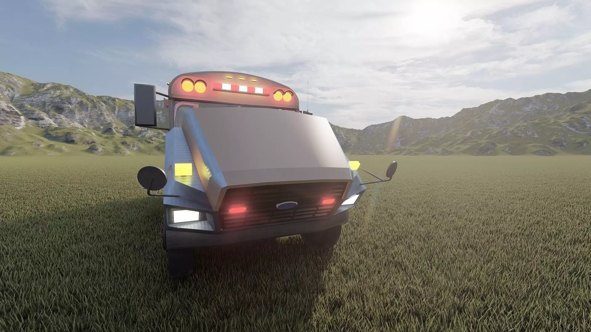 CONVERTED RESCUE BUS 3D model_19